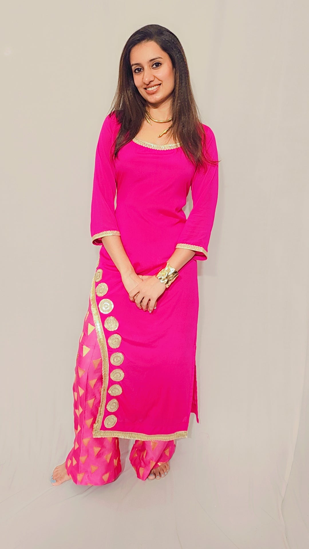 Magenta Wide Slit