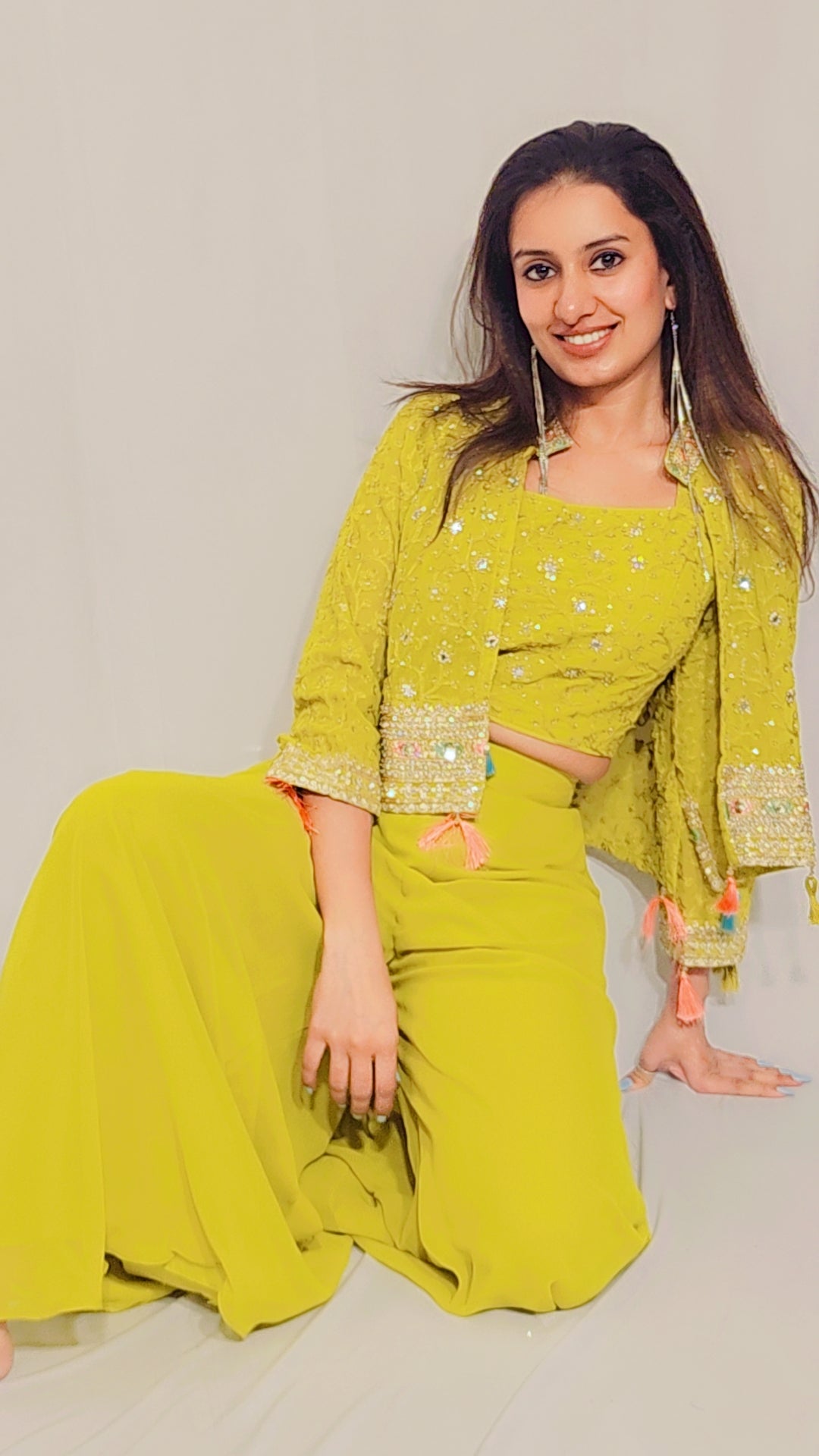 Green Shrug Set