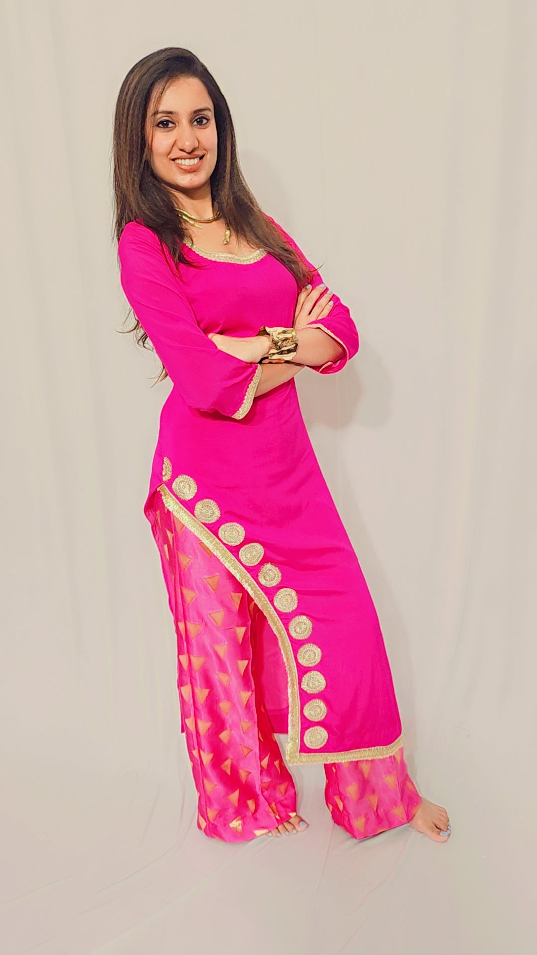 Magenta Wide Slit