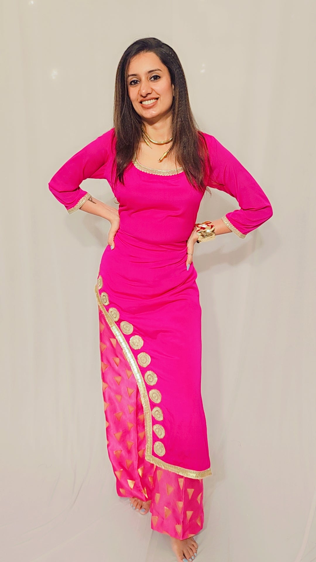 Magenta Wide Slit