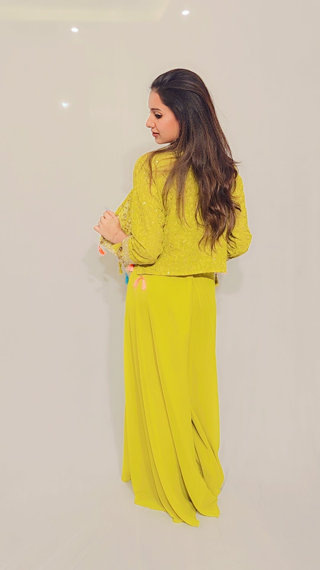 Green Shrug Set