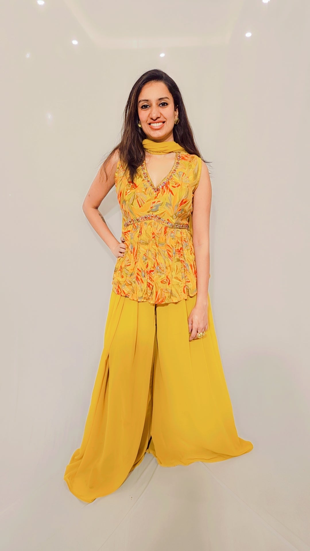 Yellow Haldi Suit Set