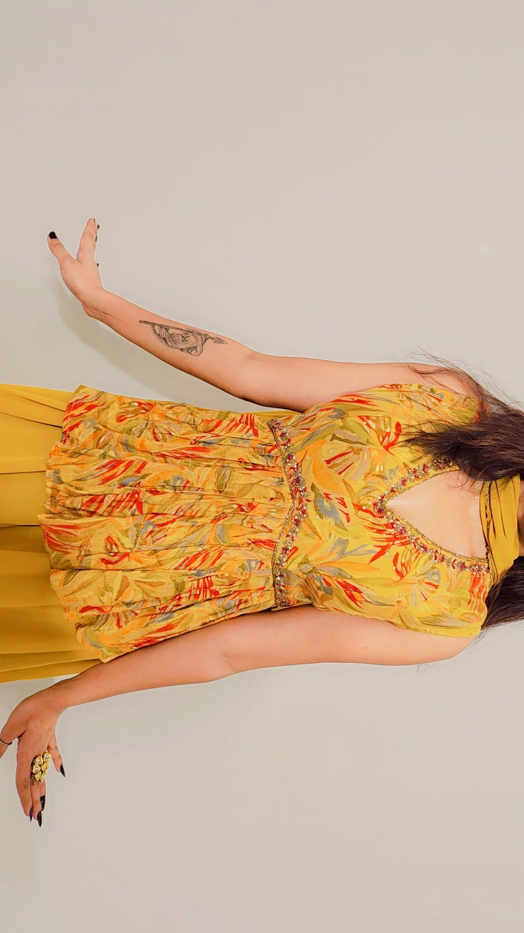 Yellow Haldi Suit Set