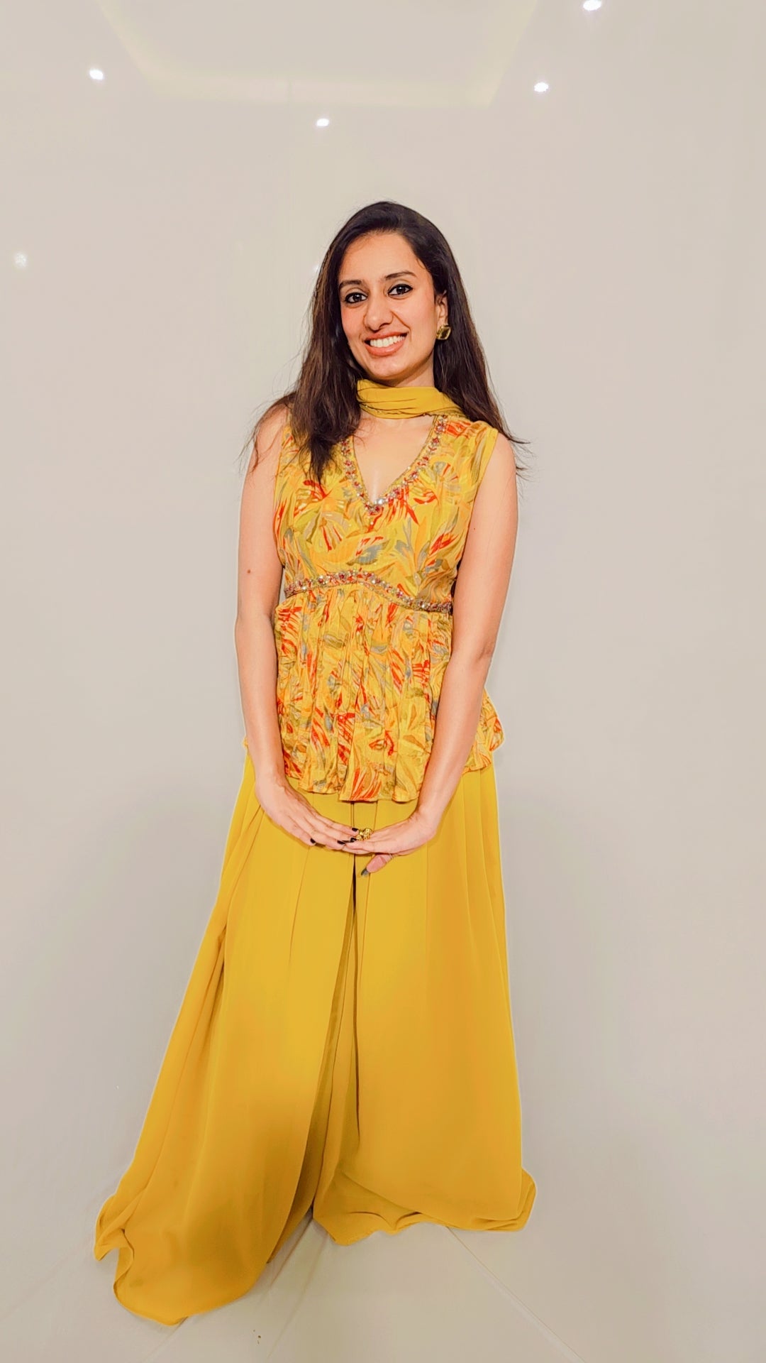 Yellow Haldi Suit Set