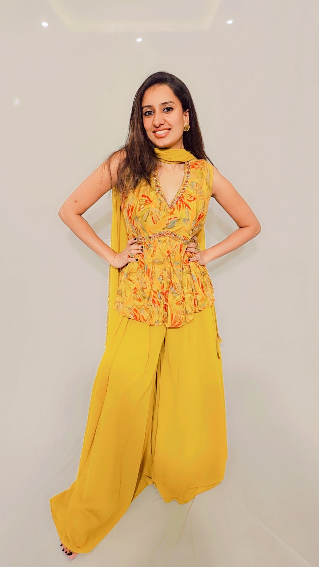 Yellow Haldi Suit Set